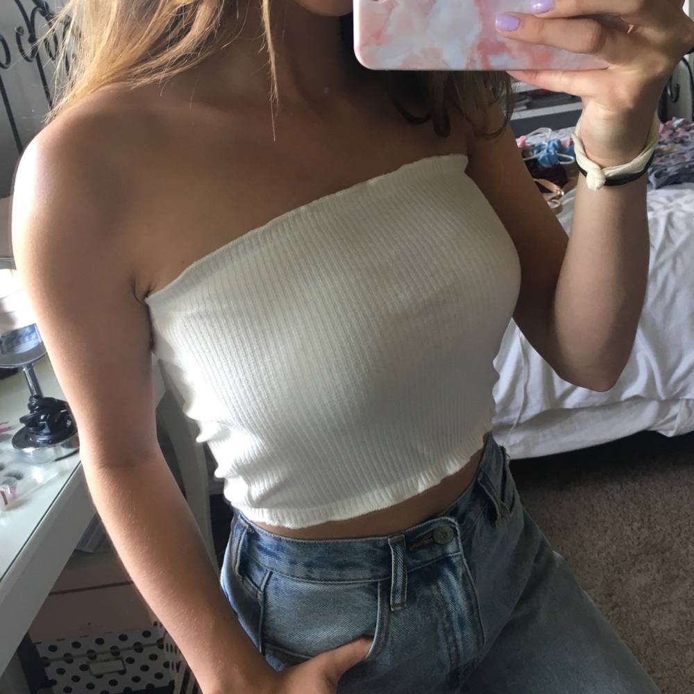 White Tube Top